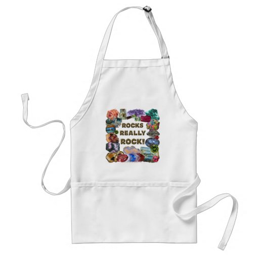 Rocks Really Rock Apron