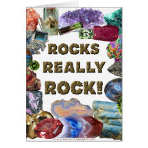 Rocks Really Rock Greeting Card