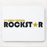 Rockstar - 3rd Grade Teacher mousepads