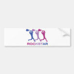 rockstar fun icon bumper stickers