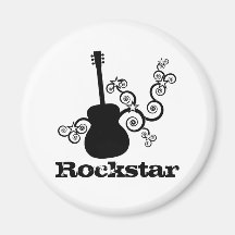 Rockstar Guitar Magnet