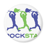 rockstar icon refrigerator magnet