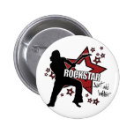 Rockstar: Just Add Water Pinback Button