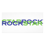 rockstar personalized photo card