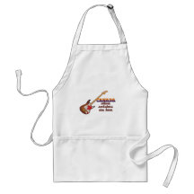 Rockstars are born in Canada Apron