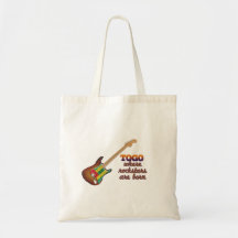 Rockstars are born in Togo Tote Bags