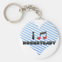 Rocksteady fan key chains