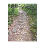 rocksylvania appalachian trail rocky path post cards
