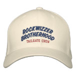 Rockwizzer Brotherhood Tailgate Crew hat 2 embroidered hats