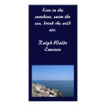 Rocky Beach Photo with Quotation