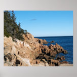 Rocky Coast Of Bass Harbour Posters