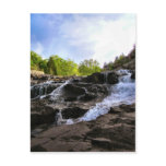 Rocky Falls From The Bottom Post Card