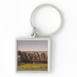 Rocky landscape near Flagey keychains