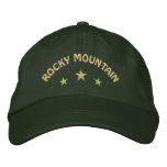 Rocky Mountain National Park Embroidered Baseball Cap