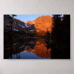 Rocky Mountain Reflection on Canvas posters