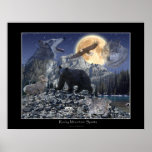 ROCKY MOUNTAIN SPIRITS Art Poster posters