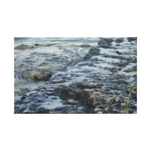 Rocky Shoreline Canvas Print