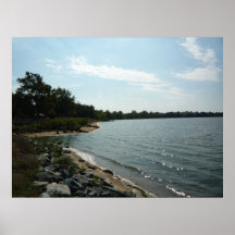 Rocky Shoreline Poster