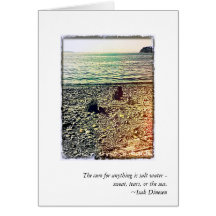 Rocky Shores of Puget Sound Note Card