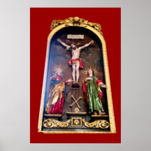 Rococo Calvary, Bavaria Poster