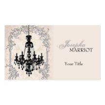 Rococo Chandelier Business Card