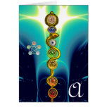 ROD OF ASCLEPIUS WITH 7 CHAKRAS ,SPIRITUAL ENERGY