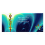 ROD OF ASCLEPIUS WITH 7 CHAKRAS ,SPIRITUAL ENERGY RACK CARD TEMPLATE