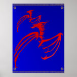 Rode Draak Poster