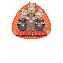 Rodent Mania t-shirts