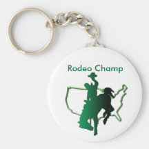 Rodeo Champ Keychain