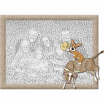 Rodeo Corgi Photo Frame photo sculptures