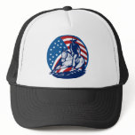 rodeo cowboy horse cutting hat