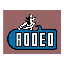 Rodeo Cowboy - Old West Postcards