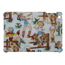 Rodeo Cowgirls iPad Mini Glossy Finish Case