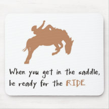 rodeo shirt mousepad