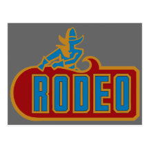 Rodeo - Western Cowboy Post Cards