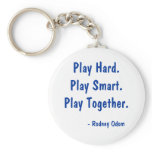Rodney Odom Memorial Keychain
