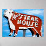 Rod's Steakhouse Diner Poster