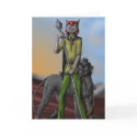 Roe and Kenji Greetings Card