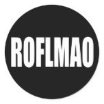 ROFLMAO white on black