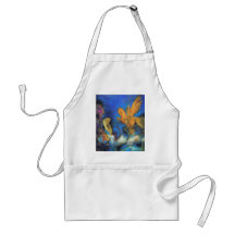 Roger & Angelica 2 by Odilon Redon Apron