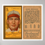 Roger Bresahan Cardinals Baseball 1912 Print