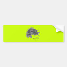 "Roger That" Skull Bumper Sticker
