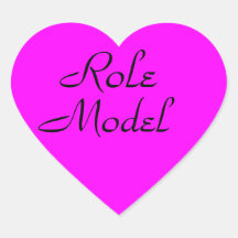 Role Model Sticker