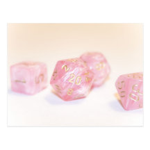 Roll of the Dice Post Cards