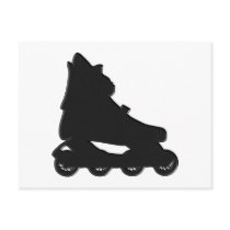Roller-blade Postcard