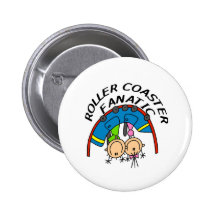 Roller Coaster Fanatic Pins