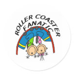 Roller Coaster Fanatic stickers