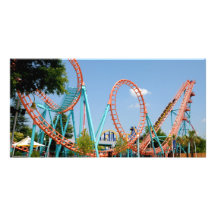ROLLER COASTER PHOTO CARD