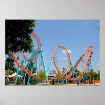 Roller Coaster Print